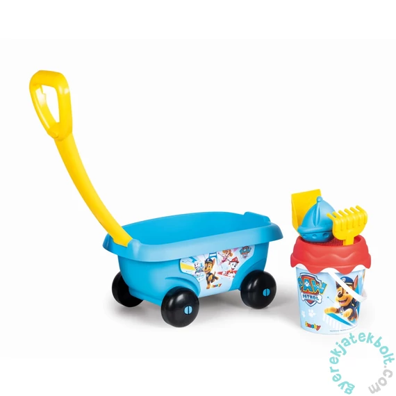 Smoby Homokozó szett kiskocsival - Mancs őrjárat (7600867013)