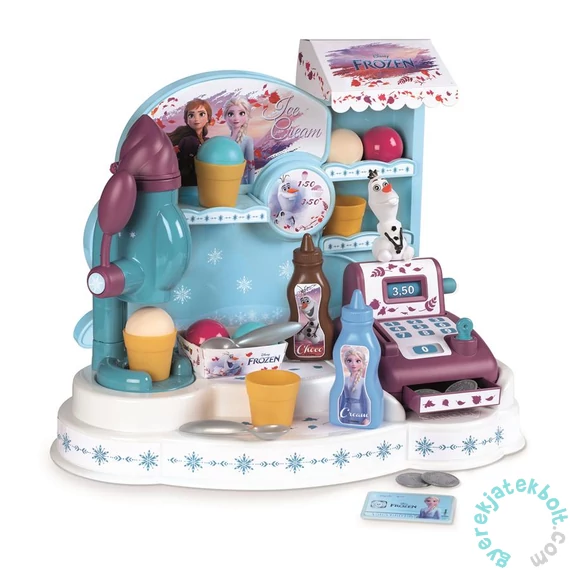 Smoby Jégvarázs Ice Cream Factory - Fagylaltozó játékszett (7600350404)