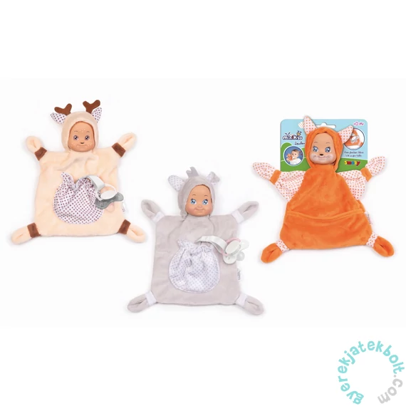 Smoby Minikiss szundikendő cumitartóval - háromféle