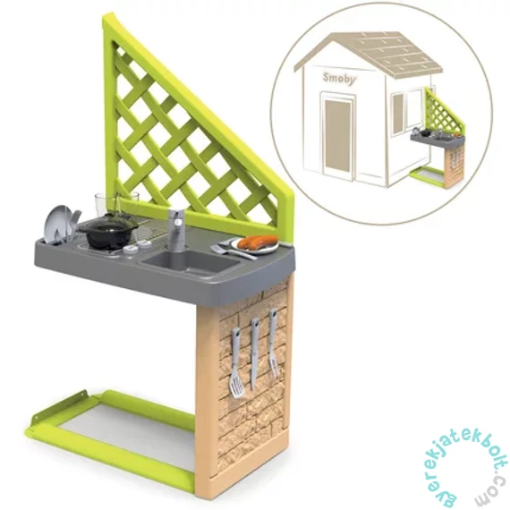 Smoby Nyári konyha kiegészítő házikókhoz (810918)