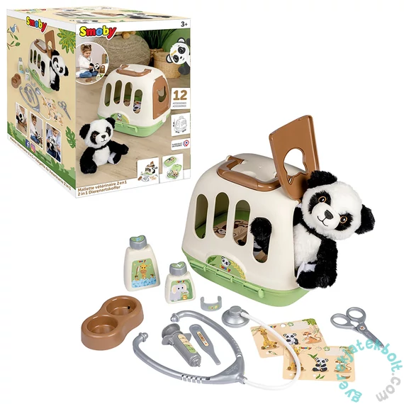 Smoby Panda Állatorvosi szett (7600340303)