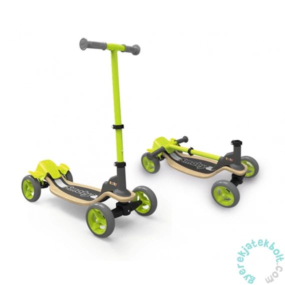 Smoby négykerekű fa roller (7600750700)