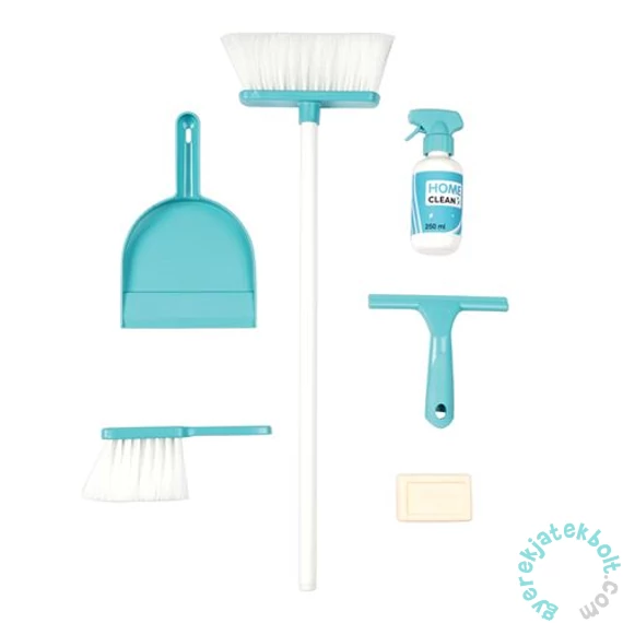 Smoby 6 részes takarító készlet XL - kék (7600330321)