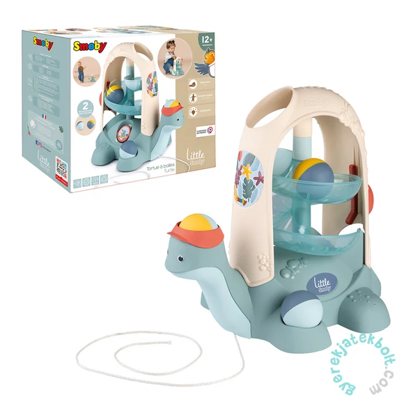 Smoby Kis Húzogatható golyós teknős (7600140310)