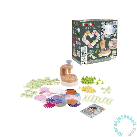 Smoby Crea Deco Virágkészítő játékszett (7600350410)