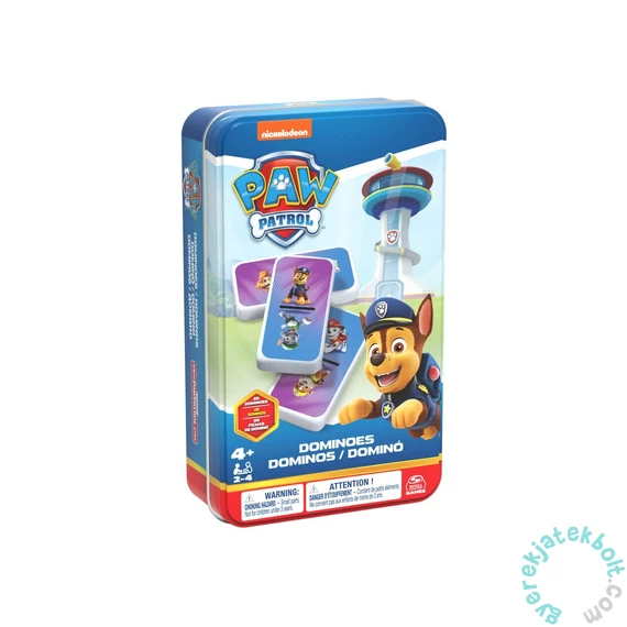 SpinMaster Mancs őrjárat Dominó fémdobozban (6067468)