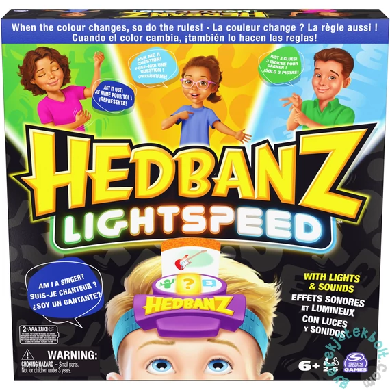 Hedbanz Fénysebesség társasjáték