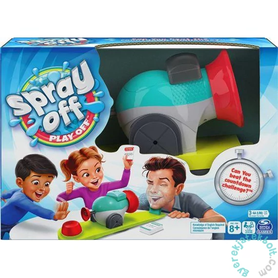 Spray Off - Play Off vízfröccsenő társasjáték