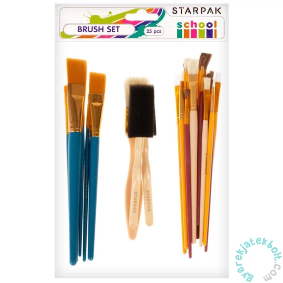 Ecset készlet 25 db-os