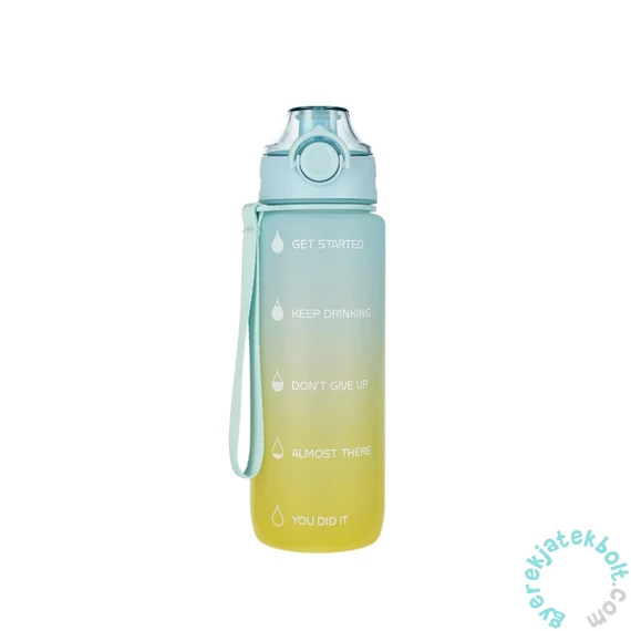 Ombre tritán kulacs 750 ml - zöld-kék