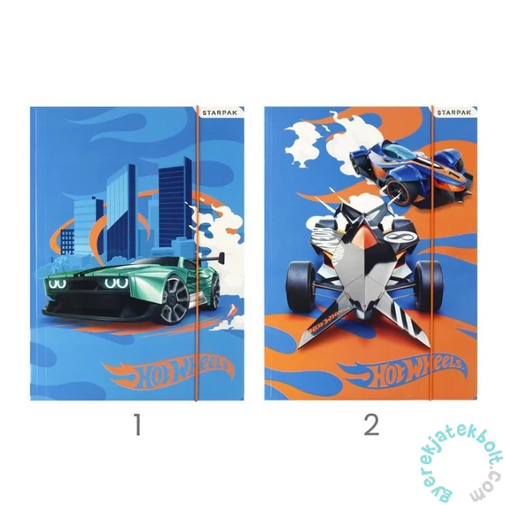 Hot Wheels A/4 gumis mappa  (337292)