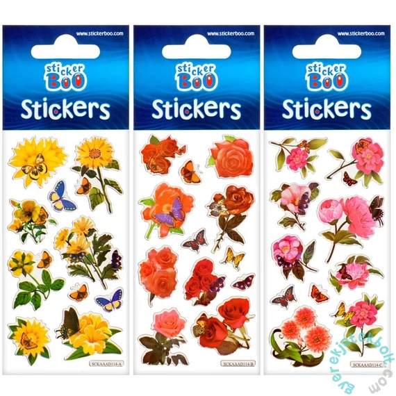 Virágok 2 matrica 6 x 18 cm (382524)