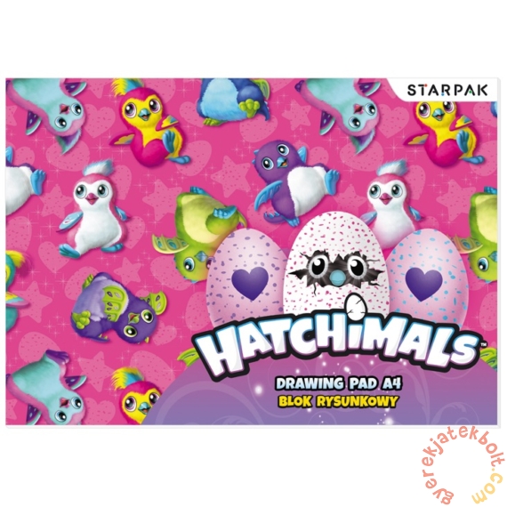 Hatchimals A/4-es vázlatfüzet (405422)