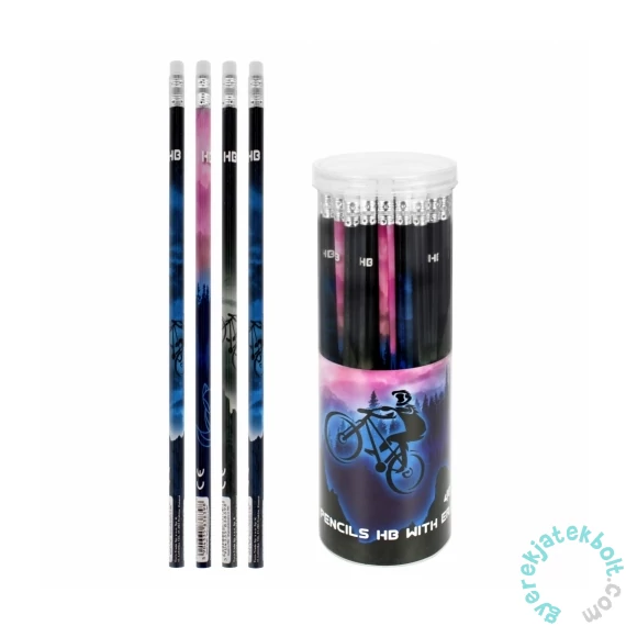 Starpak - Fox/Bike HB grafit ceruza radírral (490980)