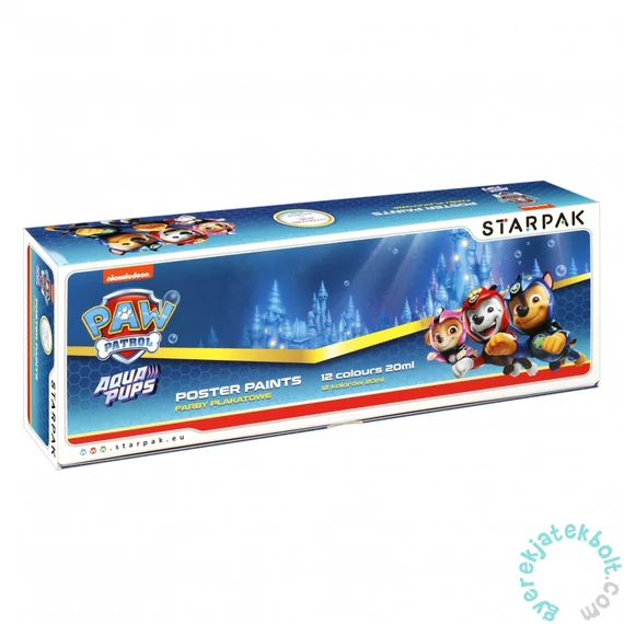 Starpak - Mancs Őrjárat plakát festék készlet - 12 színű (514745)