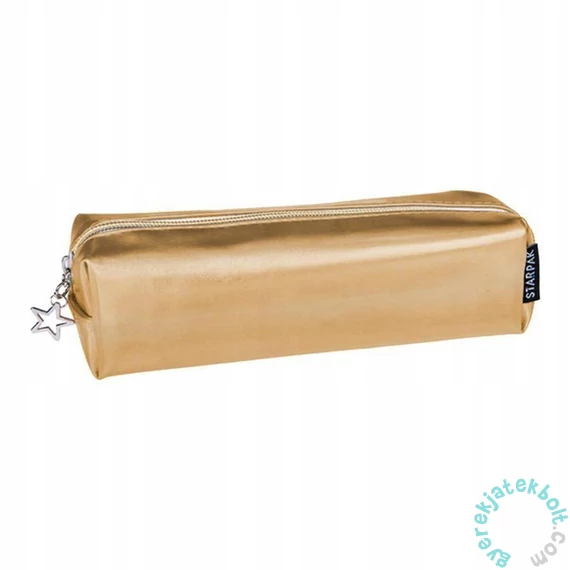 Arany színű szögletes tolltartó - Sparkle gold