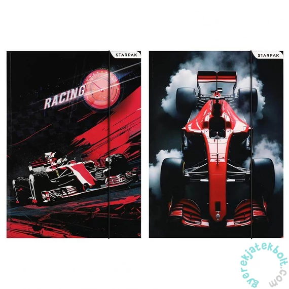 Autós A/4 gumis mappa - Racing - kétféle (583302)