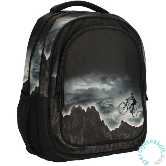 Biciklis 2 rekeszes iskolatáska, hátizsák - Moutain Bike