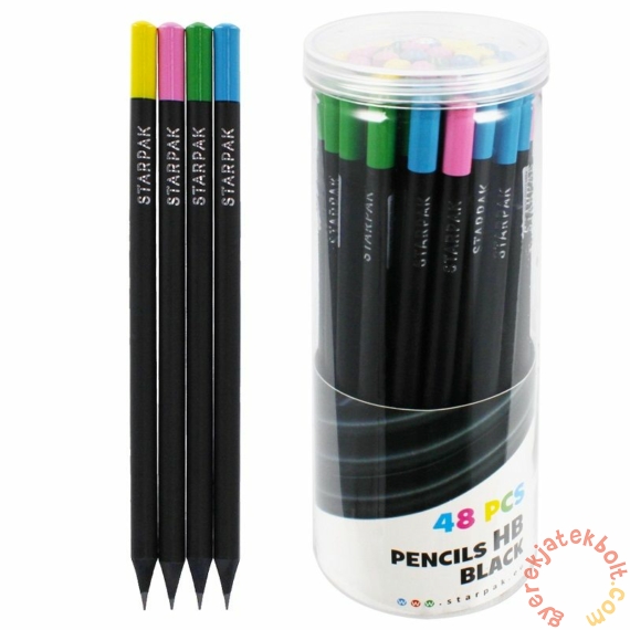 Black HB grafit ceruza