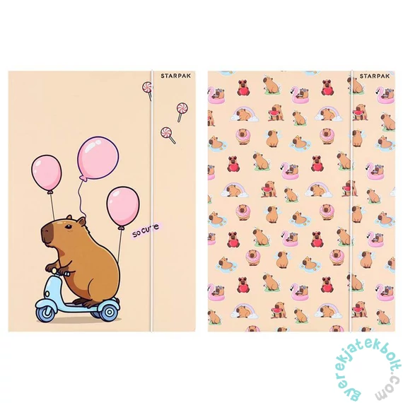 Capybara A/4 gumis mappa - kétféle (583303)