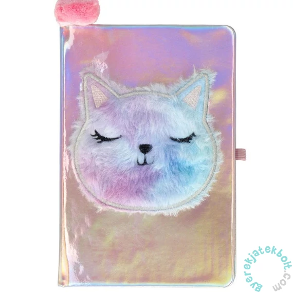 Cicás hologramos kulcsos napló - A5 (482216)