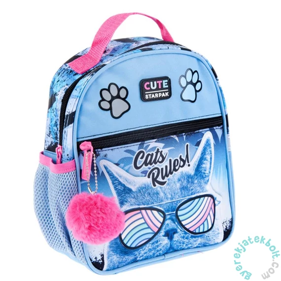 Cicás mini hátizsák - Cats Rules