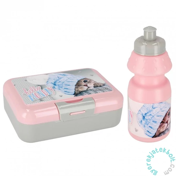 Cicás uzsonnás doboz kulaccsal - Hello Monday