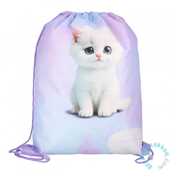 Cicás zsinóros hátizsák, tornazsák - Meow (576205)