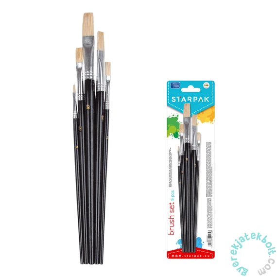Ecset készlet 5 db-os