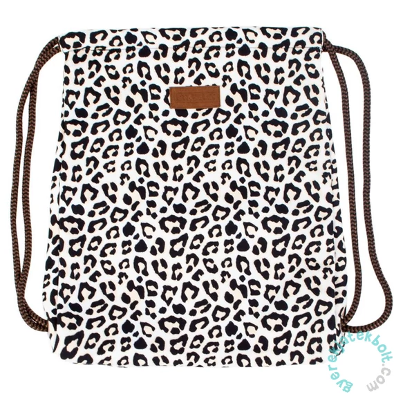 Leopárd mintás tornazsák