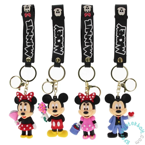 Mickey Mouse kulcstartó - 8 cm - többféle