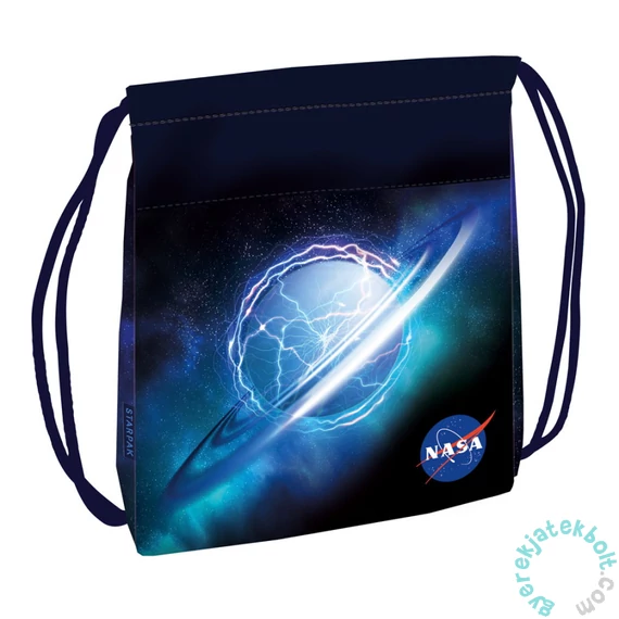 NASA zsinóros hátizsák, tornazsák