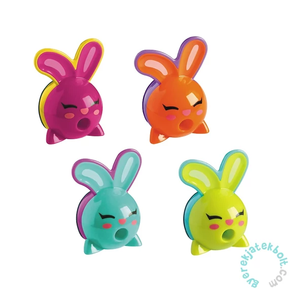 Nyuszifej műanyag hegyező