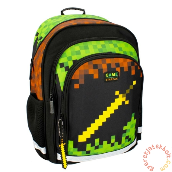 Pixel Game ergonomikus hátizsák, iskolatáska