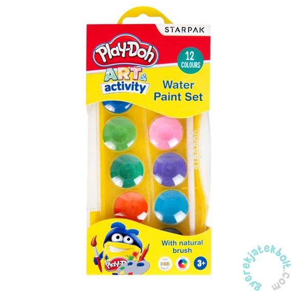 Play-Doh 12 színű vízfesték készlet