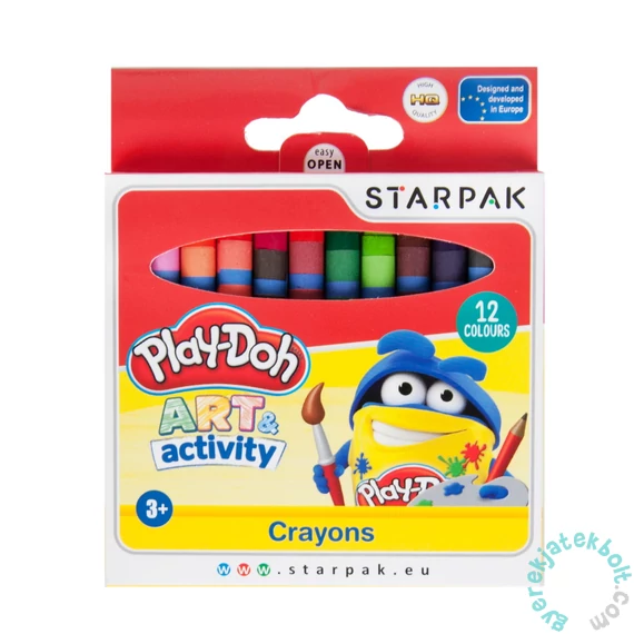 Play-Doh 12 színű zsírkréta