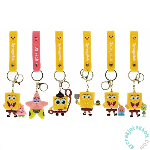 SpongyaBob kulcstartó - többféle
