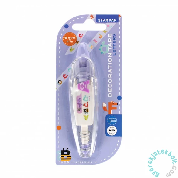 Starpak - Díszítőtoll - Magic roller - ABC - lila (529938)