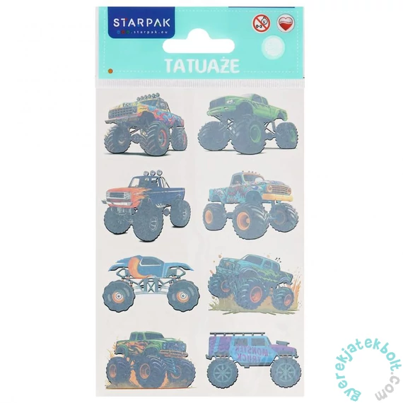 Autós tetoválás - Monster Truck (583969)