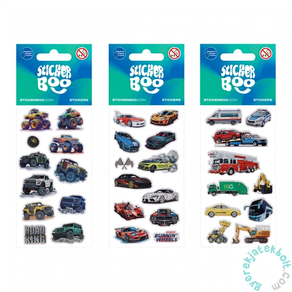 Starpak - Autós 3 matrica 6 x 12 cm (534609)