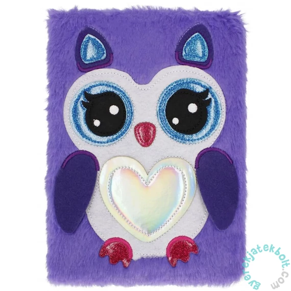 Bagoly szőrmés napló - A5 (527837)