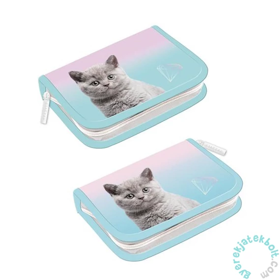 Cicás felszerelt kihajtható tolltartó - Cute