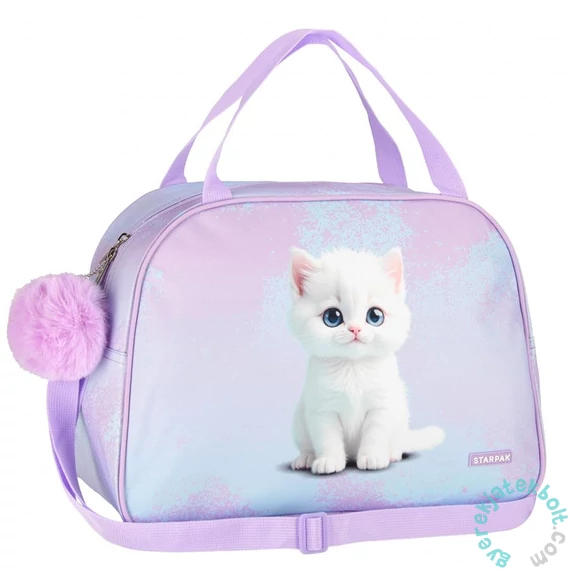 Cicás kézitáska, sporttáska - Cute Kitty (576204)