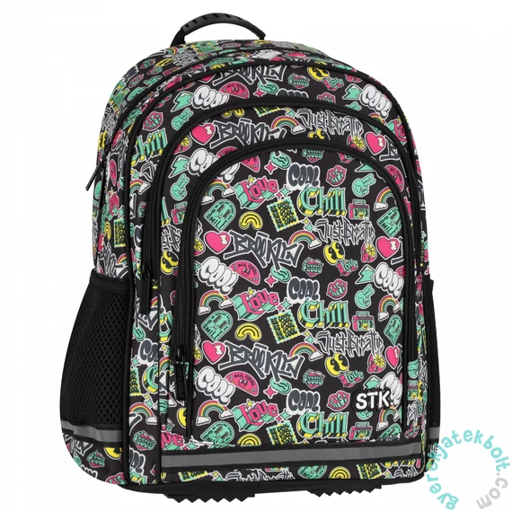 Cool iskolatáska, hátizsák - 3 rekeszes - Brooklyn (550880)