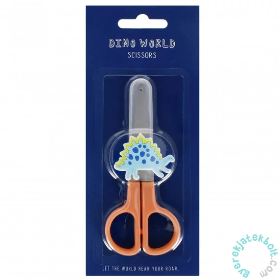 Dinoszauruszos gyermekolló