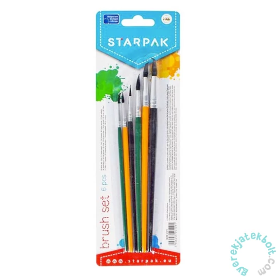 Ecset készlet 6 db-os (147273)