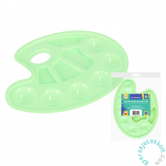 Festőpaletta - zöld (540851)
