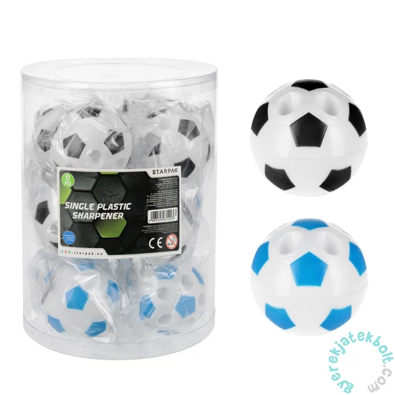 Football műanyag hegyező 2 féle (539478)