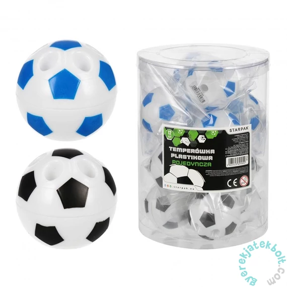 Football műanyag hegyező 2 féle (572249)