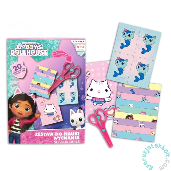 Gabi babaháza készségfejlesztő írószer szett (552507)